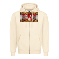 Sandshell american football gnome license plate Zipper Hoodie - HRA Design Shop