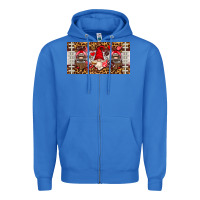 True Royal american football gnome license plate Zipper Hoodie - HRA Design Shop