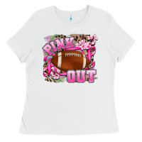 White pink out Ladies Tee - AdoDesignShop