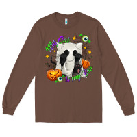 Chestnut My Cat Is My Boo Long Sleeve Tee - texasbilliewilder