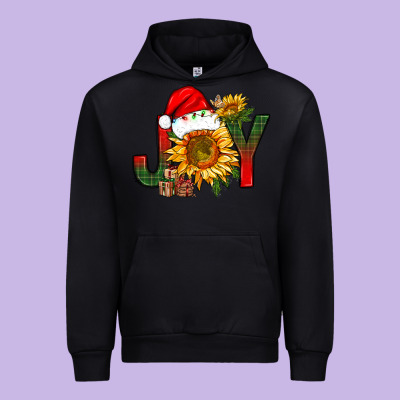 Joy Christmas With Sunflower Bbs Urban Hoodie Designed By Bundleandbundleshop