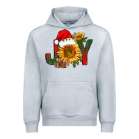 Heather Grey joy christmas with sunflower bbs Urban Hoodie - BundleAndBundleShop