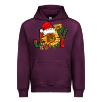 Mauve Wine joy christmas with sunflower bbs Urban Hoodie - BundleAndBundleShop