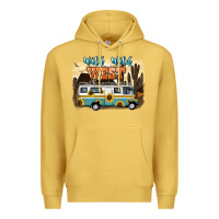 Antique Gold wild wild west Premium Hoodie - NancyCooperArtShop