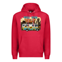 Cardinal wild wild west Premium Hoodie - NancyCooperArtShop
