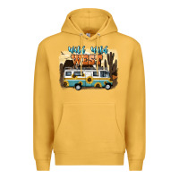 Mustard wild wild west Premium Hoodie - NancyCooperArtShop