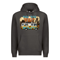 Smoke wild wild west Premium Hoodie - NancyCooperArtShop
