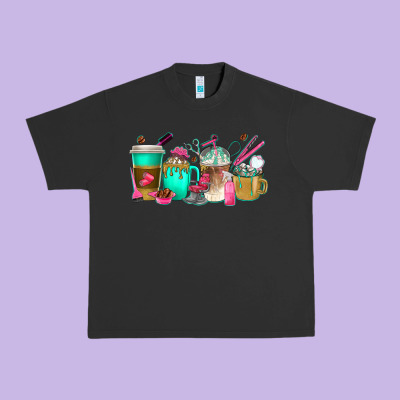 Urban Heavy Tee hair hustler coffee cups