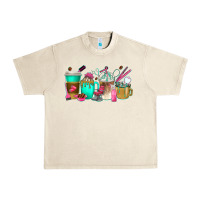 Sandshell hair hustler coffee cups Urban Heavy Tee - texasbilliewilder