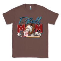 Chestnut t ball mom Classic Tee - Zillion Design Studio