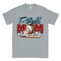 Heather Grey t ball mom Classic Tee - Zillion Design Studio