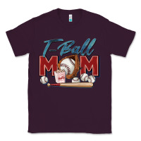 Plum t ball mom Classic Tee - Zillion Design Studio