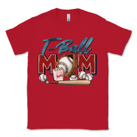 Red t ball mom Classic Tee - Zillion Design Studio