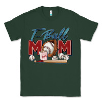 Sports Green t ball mom Classic Tee - Zillion Design Studio