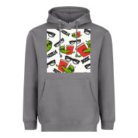Storm bookworm seamless pattern Heavyweight Hoodie - BundleAndBundleShop