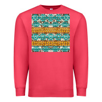 Cardinal aztec cowhide seamless Premium Sweatshirt - AdoDesignShop