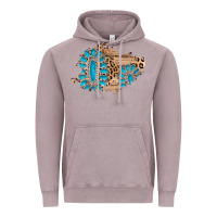 Vintage Zinc gemstone wood leopard patch Vintage Hoodie - AdoDesignShop