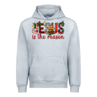 Heather Grey jesus is the reason christmas bbs Urban Hoodie - BundleAndBundleShop