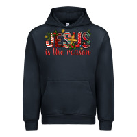 Navy jesus is the reason christmas bbs Urban Hoodie - BundleAndBundleShop