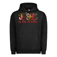 Pigment Black jesus is the reason christmas bbs Urban Hoodie - BundleAndBundleShop