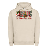 Pigment French Oak jesus is the reason christmas bbs Urban Hoodie - BundleAndBundleShop