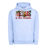 Pigment Grape Ice jesus is the reason christmas bbs Urban Hoodie - BundleAndBundleShop
