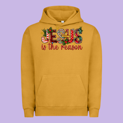 Jesus Is The Reason Christmas Bbs Urban Hoodie Designed By Bundleandbundleshop