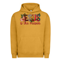 Pigment Peanut Butter jesus is the reason christmas bbs Urban Hoodie - BundleAndBundleShop
