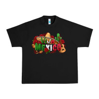 Black viva mexico Urban Heavy Tee - Zillion Design Studio