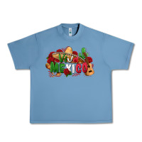 Pebble Blue viva mexico Urban Heavy Tee - Zillion Design Studio