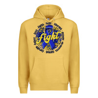 Antique Gold fight colorectal cancer Premium Hoodie - NancyCooperArtShop