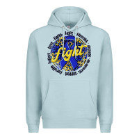 Blue Mist fight colorectal cancer Premium Hoodie - NancyCooperArtShop