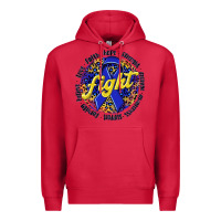 Cardinal fight colorectal cancer Premium Hoodie - NancyCooperArtShop