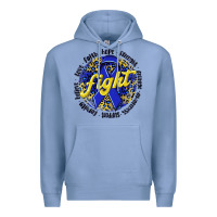 Colony Blue fight colorectal cancer Premium Hoodie - NancyCooperArtShop