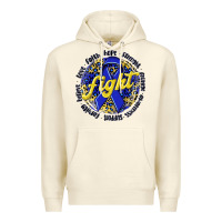 Sandshell fight colorectal cancer Premium Hoodie - NancyCooperArtShop