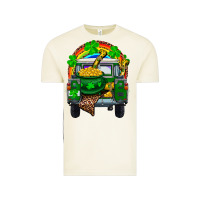 Vintage Arctic st patricks day truck with pot of gold horseshoe a Vintage Tee - RanaPortraitStore