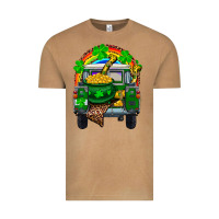 Vintage Camel st patricks day truck with pot of gold horseshoe a Vintage Tee - RanaPortraitStore