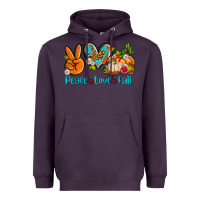 Plum peace love fall ado Heavyweight Hoodie - AdoDesignShop