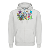 Dove Grey Easter Day He is risen Zipper Hoodie - OliviaCreatesArt