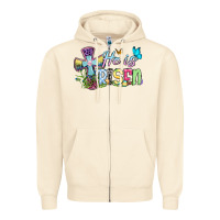 Sandshell Easter Day He is risen Zipper Hoodie - OliviaCreatesArt