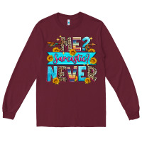 Burgundy me sarcastic never Long Sleeve Tee - Zillion Design Studio