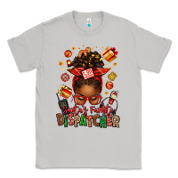 Moon Dust santa's favorite dispatcher afro messy bun Classic Tee - texasbilliewilder
