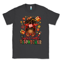 Smoke santa's favorite dispatcher afro messy bun Classic Tee - texasbilliewilder