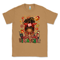 Toasted Coconut santa's favorite dispatcher afro messy bun Classic Tee - texasbilliewilder