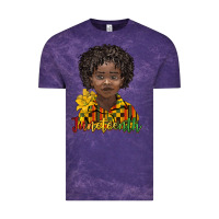 Cloud Purple juneteenth black boy Vintage Tee - BarkalooDesign