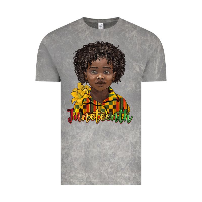 Juneteenth Black Boy Vintage Tee by BarkalooDesign | Teevron