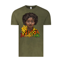 Vintage Olive juneteenth black boy Vintage Tee - BarkalooDesign