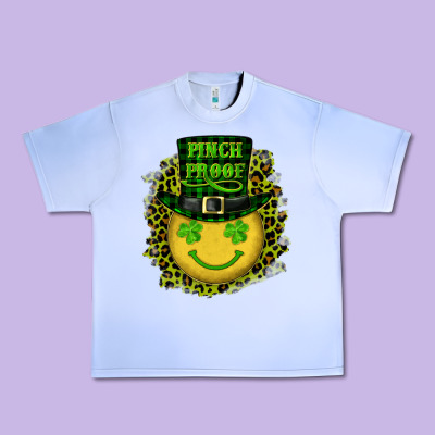 St. Patrick's Day Pinch Proof Lucky Face Urban Heavy Tee Designed By Ranaportraitstore