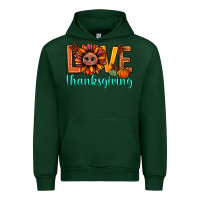 Forest Green love thanksgiving bbs Urban Hoodie - BundleAndBundleShop