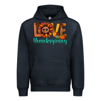 Navy love thanksgiving bbs Urban Hoodie - BundleAndBundleShop